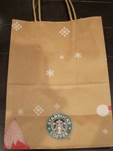 Let S Go To Starbucks クリスマス紙袋 Starbucks